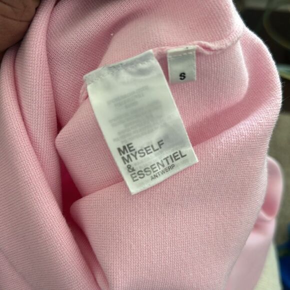 Essential Antwerp Pink Boxy Sweater S - Picture 6 of 8